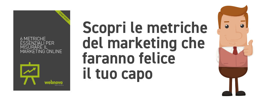 metriche di web marketing