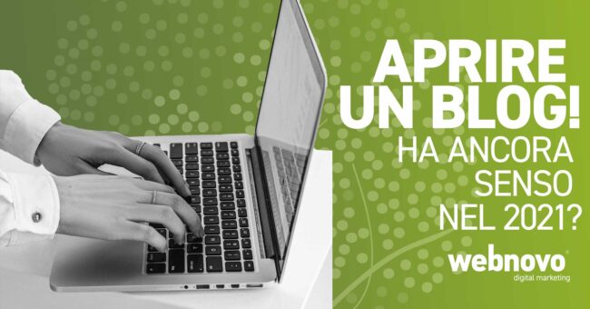 aprire un blog